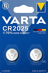 Cr2025 Knappcell Batteri