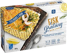 Fiskgratäng Räk & Dillsås Fryst