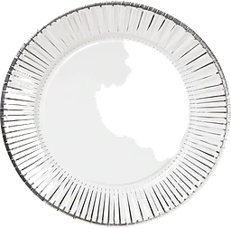 Tallrik Silver 26cm 8-p