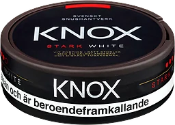 Stark White Portion Snus