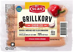 Grillkorv Chorizo 75% Kötthalt