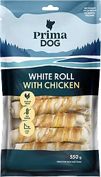 White Roll Chicken Tuggpinnar Hundgodis 15-pack