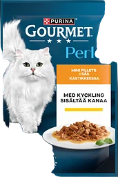 Kyckling Perle Kattmat i Sås