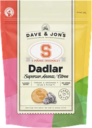 Dadlar S-Märke Supersur Ananas & Citron