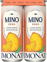 Läsk Zero Citron & persika 4-pack