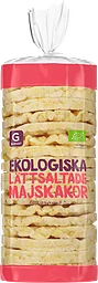 Lättsaltade Majskakor