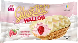 Glassbåt Hallon