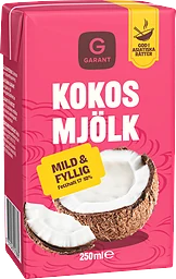 Kokosmjölk 17-18%