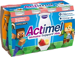 Strawberry Ban Immune Support Dryckyoghurt