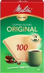Kaffefilter Original Oblekt 100 40-p Miljömärkt