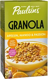 Granola Apelsin Mango & Passion 400g