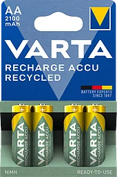 Batteri Uppladdningsbara AA 4-pack