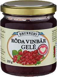 Rödvinbär Gelé