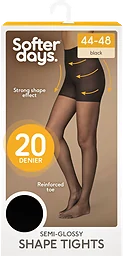 Strumpbyxa Shape 20den 44-48 svart