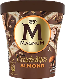 Almond Crackable Glass