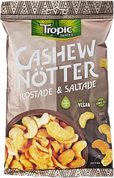 Cashewnötter Rostade & Saltade Tropic Snacks