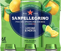 Läsk Limone & Menta 6-pack