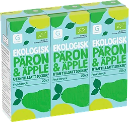 Päron Äpple Ekologisk Fruktdryck Tetra