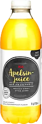 Apelsinjuice med fruktkött