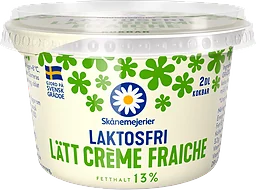 Crème Fraiche Lätt/kokbar Laktosfri 13%