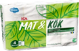 Hushållspapper Mat & Kök 4-p Miljömärkt