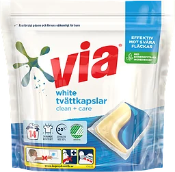 Tvättkapslar Duo White