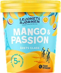 Glass Mango & passion Årets glass