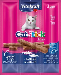 Cat-Stick Mini Torsk & Sej 3-p