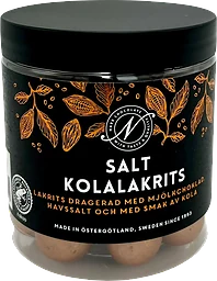 Lakritskulor Saltkola