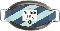 Grillform Oval 40x21x5,5cm