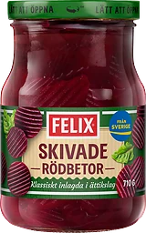 Rödbetor Skivade