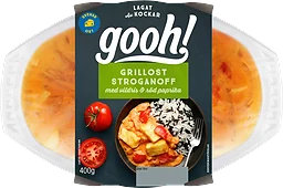 Grillost Stroganoff med vildris