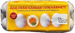 Ägg Från Frigående Höns Inomhus M/L Alsbo
