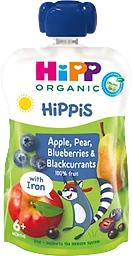 Smoothie Äpple Päron & Blåbär 6m
