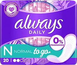 Trosskydd 20-p Daily Fresh Normal