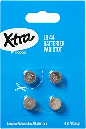 Batterier Alkkaline LR44 4-pack
