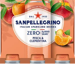 Läsk Zero Persika & clementin 6-pack
