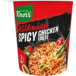 Asia noodles Kryddig kyckling