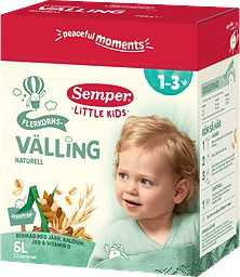 Flerkornsvälling naturell Från 1-3 år