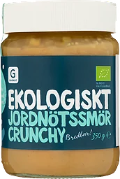 Jordnötssmör Crunchy Ekologiskt