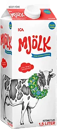 Standardmjölk Extra lång hållbarhet 3%