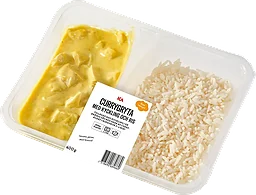 Färdigmat Currygryta med Kyckling och Ris