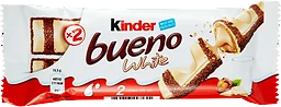 Chokladstycksak Kinder Bueno White