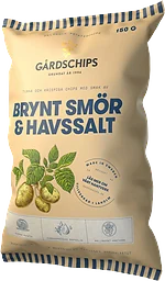 Havssalt Brynt Smör Chips