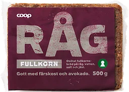 Fullkornsrågbröd