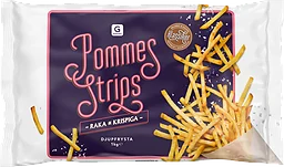 Pommes Strips Frysta