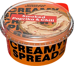Creamy spread rökt paprika chili
