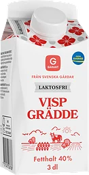 Vispgrädde Laktosfri 40%