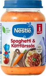 Barnmat Spaghetti & köttfärssås 8m