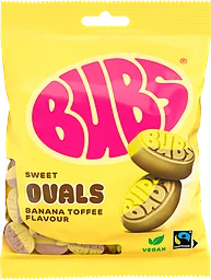 Banana Toffee Goody Sweet Ovals